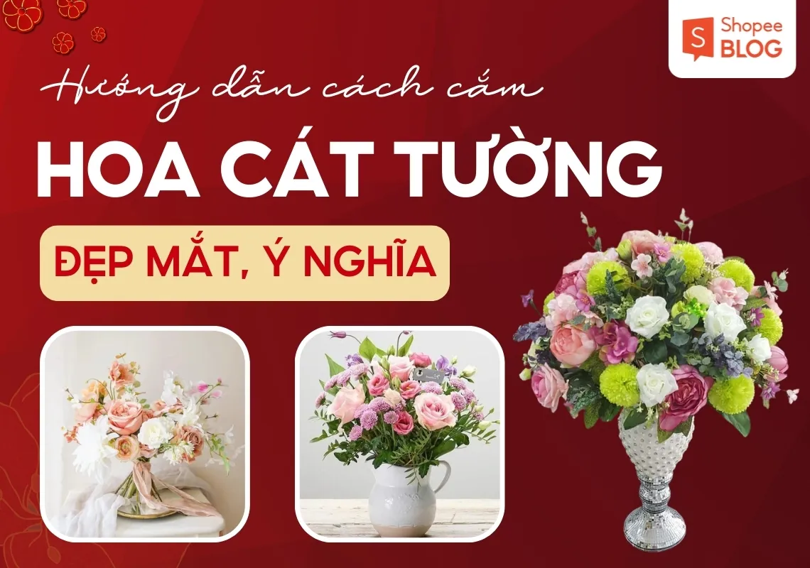 Cách cắm hoa cát tường ngày Tết tươi lâu, nở rộ suốt Tết