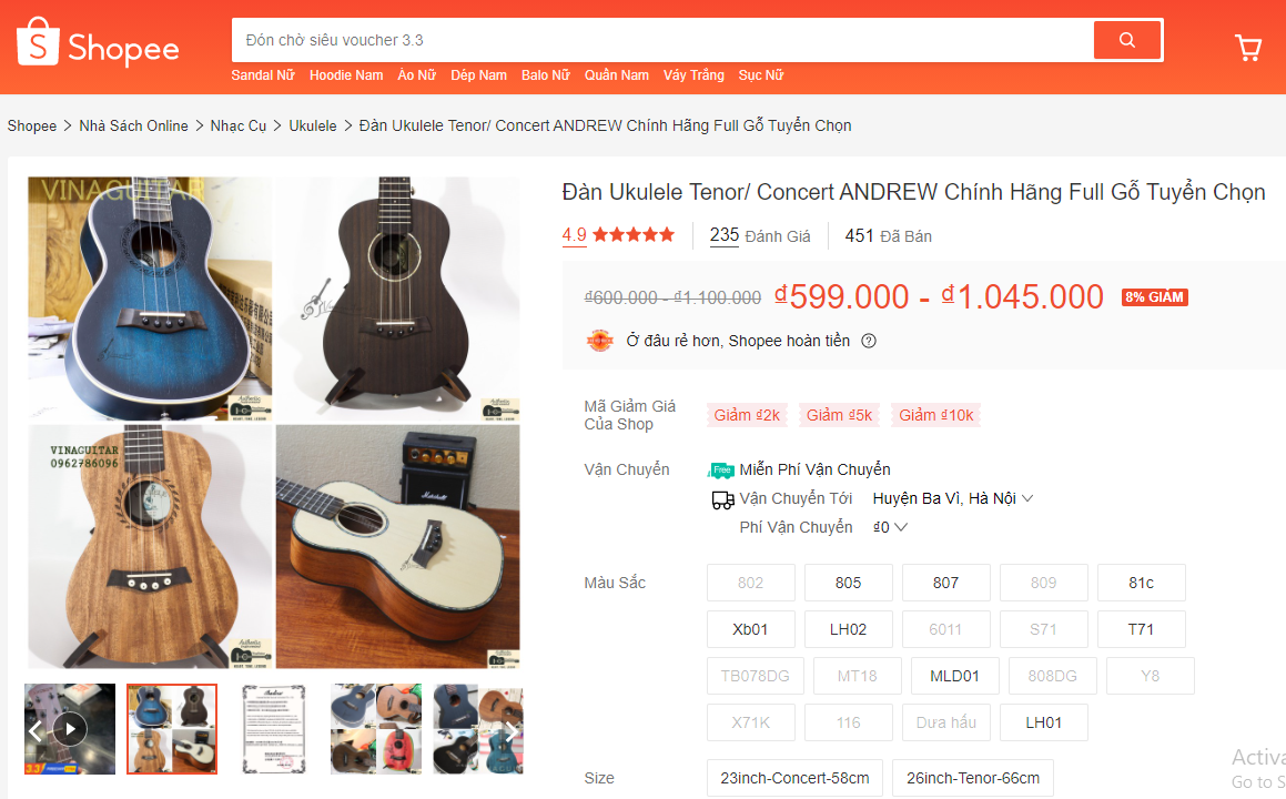 Cách chọn đàn Ukulele phù hợp cho người mới học