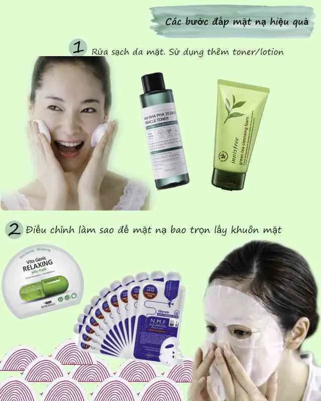 Cách đắp mặt nạ giấy hiệu quả cho từng loại da mà bạn nên biết