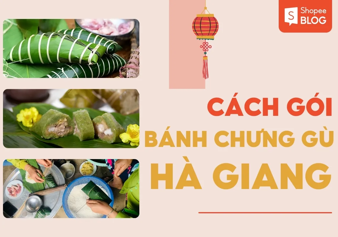 Cách gói bánh chưng gù đặc sản Hà Giang vừa ngon vừa đẹp