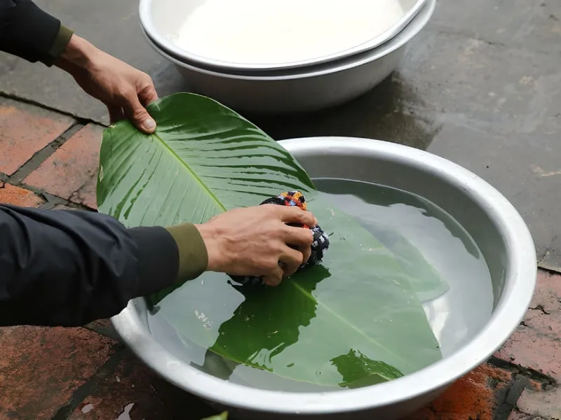 Cách gói bánh chưng gù đặc sản Hà Giang vừa ngon vừa đẹp