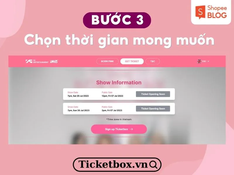 Cách mua vé concert tại Hàn, Thái, Singapore, Việt Nam,… chi tiết từng bước