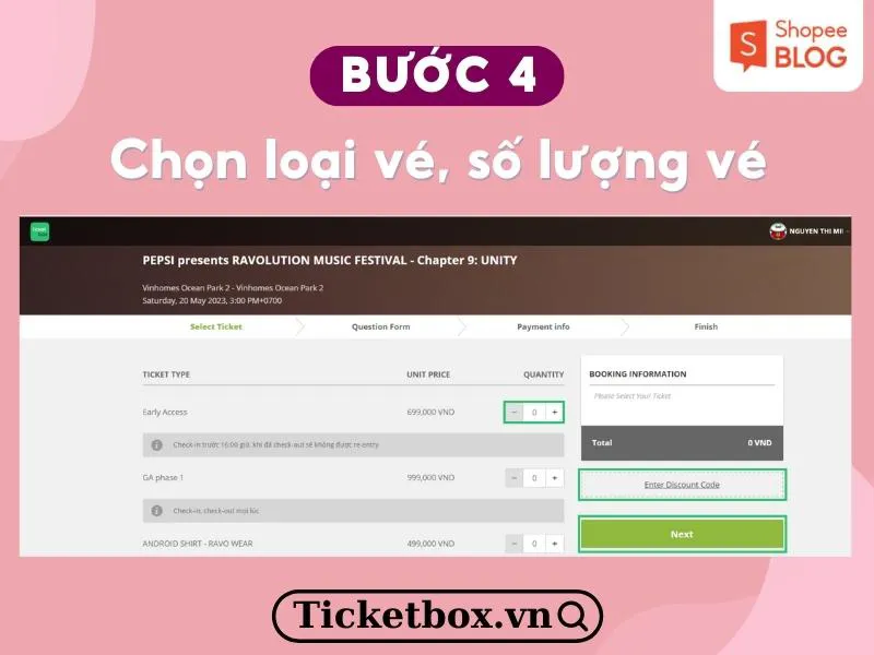 Cách mua vé concert tại Hàn, Thái, Singapore, Việt Nam,… chi tiết từng bước