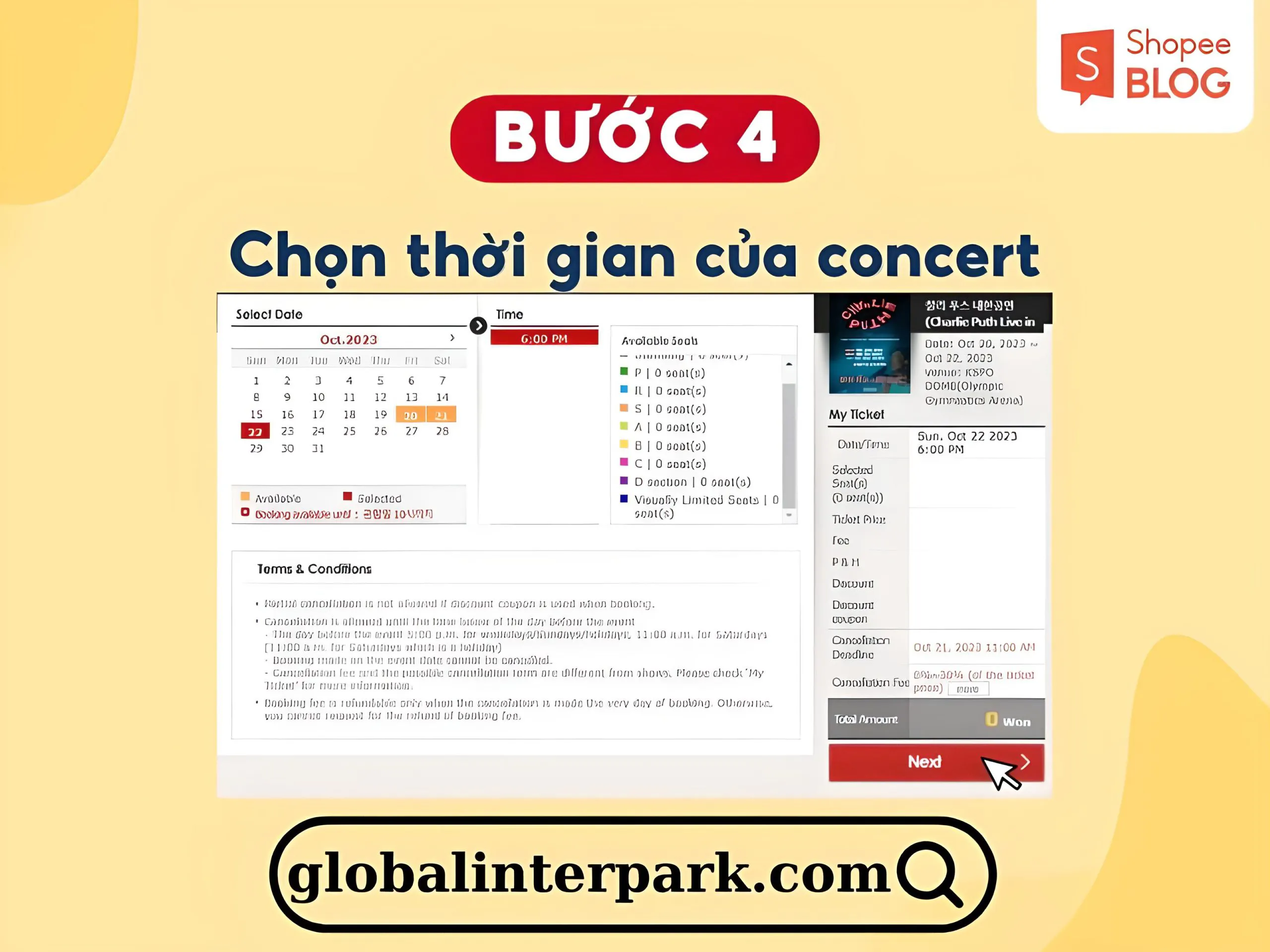 Cách mua vé concert tại Hàn, Thái, Singapore, Việt Nam,… chi tiết từng bước