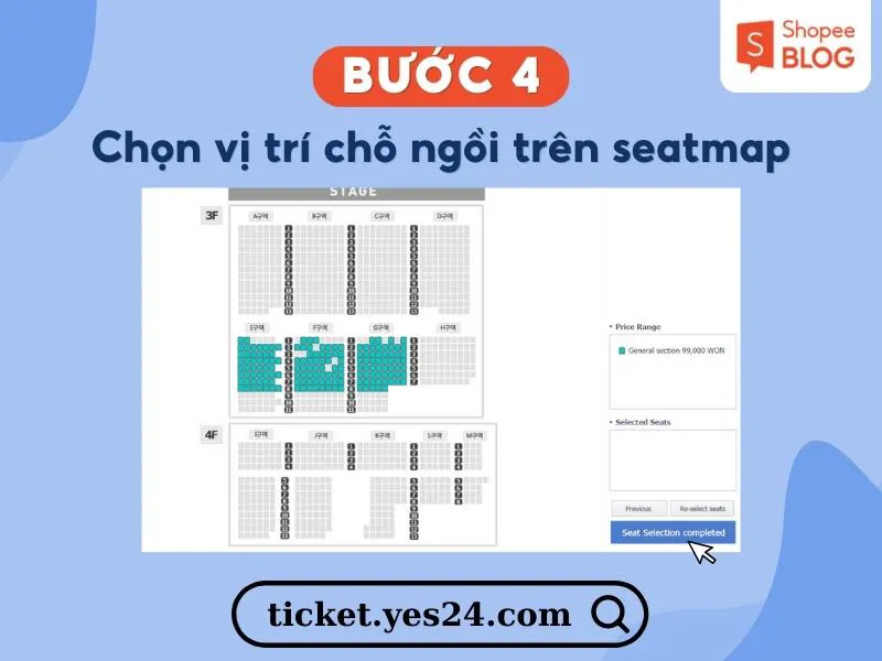 Cách mua vé concert tại Hàn, Thái, Singapore, Việt Nam,… chi tiết từng bước