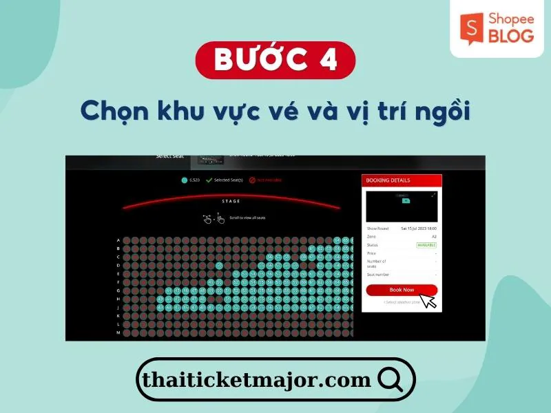 Cách mua vé concert tại Hàn, Thái, Singapore, Việt Nam,… chi tiết từng bước