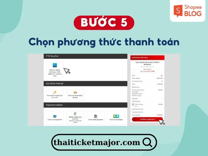 Cách mua vé concert tại Hàn, Thái, Singapore, Việt Nam,… chi tiết từng bước