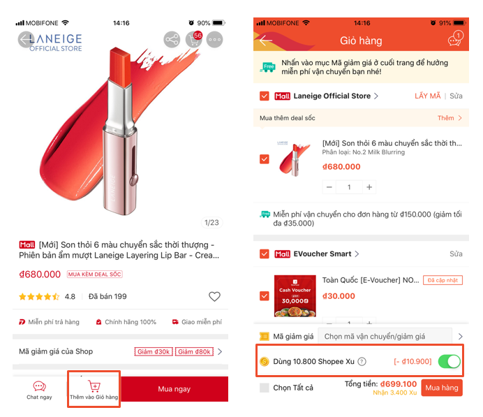 Chia sẻ bí kíp kiếm Shopee Xu mua sắm thả ga