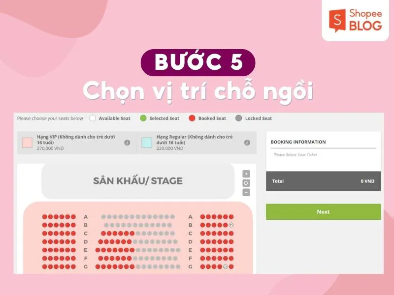 Concert Blackpink – Cập nhật mới nhất 7/7: Giá vé, sơ đồ chỗ ngồi và cách mua vé trên Ticketbox
