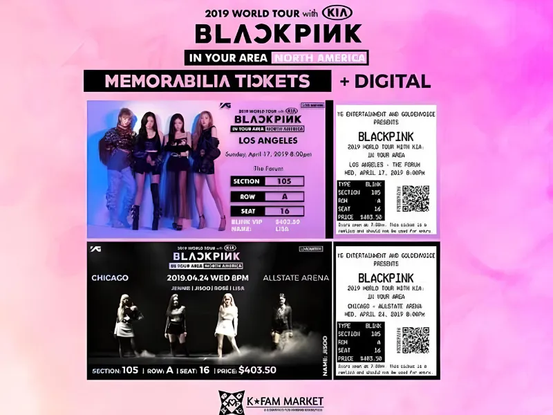 Concert Blackpink – Cập nhật mới nhất 7/7: Giá vé, sơ đồ chỗ ngồi và cách mua vé trên Ticketbox