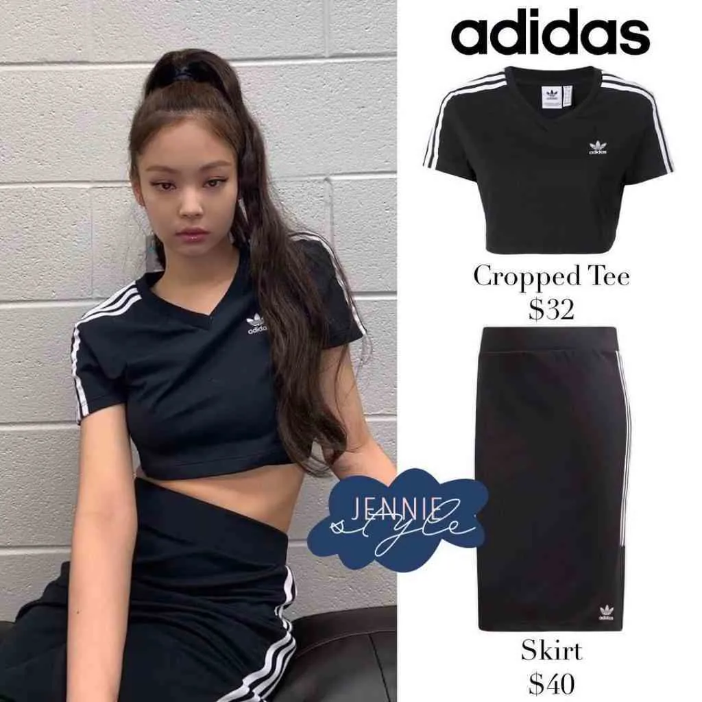 Đã con mắt ngắm street style của Jennie (BlackPink) trong trang phục của Adidas