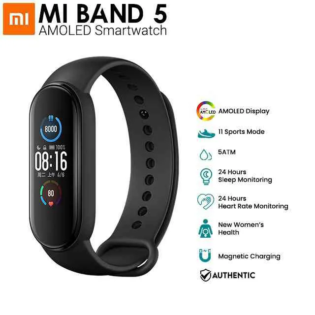 Đánh giá Xiaomi Mi Band 5 – Vòng đeo tay thông minh HOT nhất thị trường