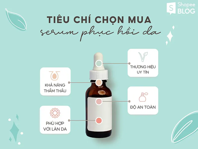 Đâu là những loại serum phục hồi da được các nàng yêu thích?