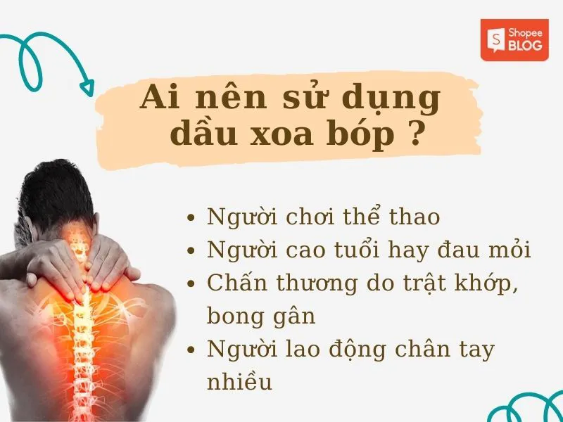 Điểm danh 7 loại dầu xoa bóp xương khớp tốt nhất hiện nay