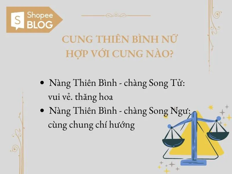 Giải mã cung hoàng đạo: Thiên Bình hợp với cung nào?