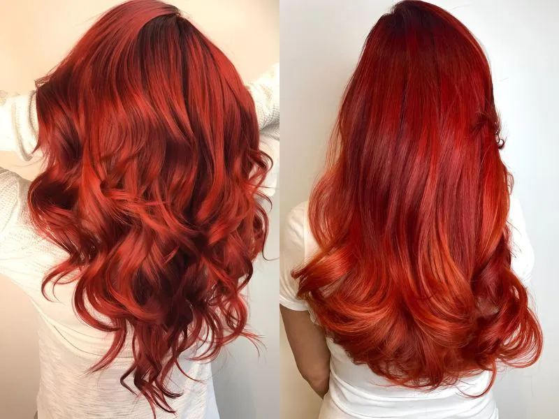 Gợi ý 15+ kiểu tóc màu đỏ rượu nổi bật và thu hút