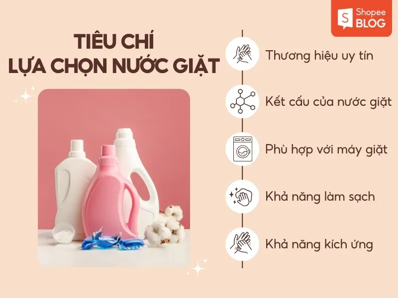 Gợi ý 18+ các loại nước giặt thịnh hành, tốt nhất hiện nay