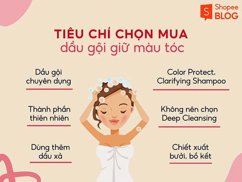 Gợi ý 7 dầu gội giữ màu tóc nhuộm hiệu quả, bền lâu nhất hiện nay