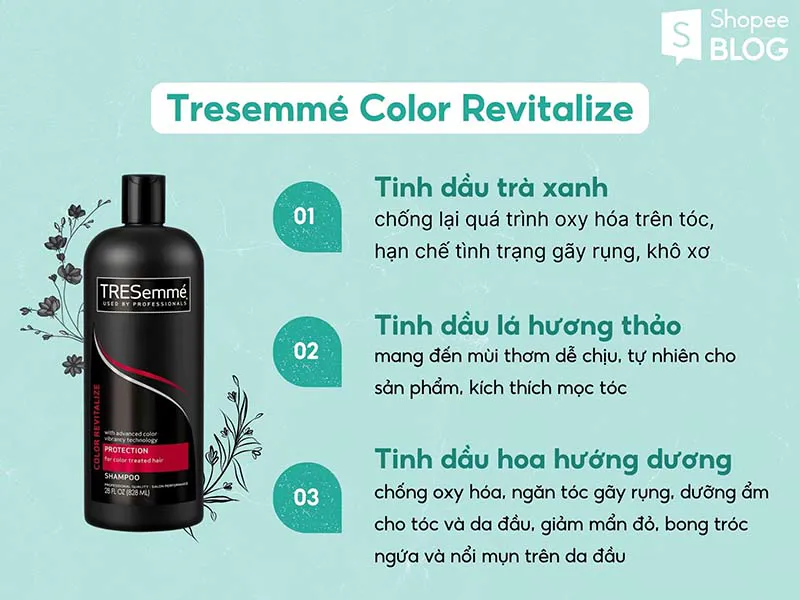 Gợi ý 7 dầu gội giữ màu tóc nhuộm hiệu quả, bền lâu nhất hiện nay