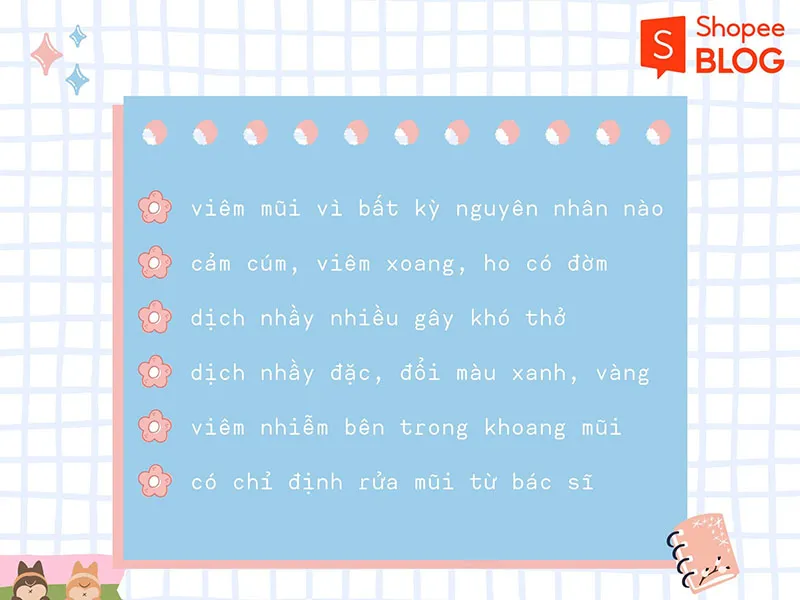 Hướng dẫn cách rửa mũi bằng nước muối cho mọi lứa tuổi