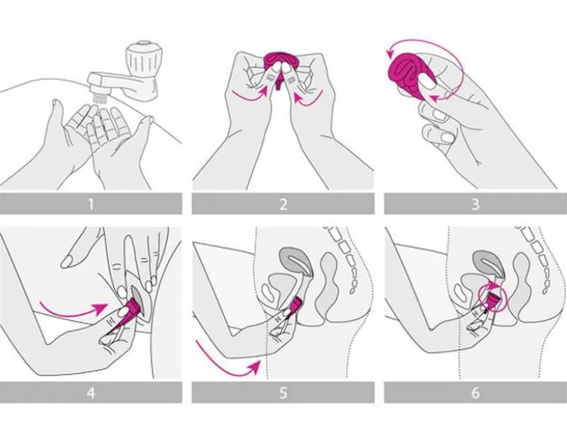 Hướng dẫn sử dụng cốc nguyệt san an toàn cho người mới