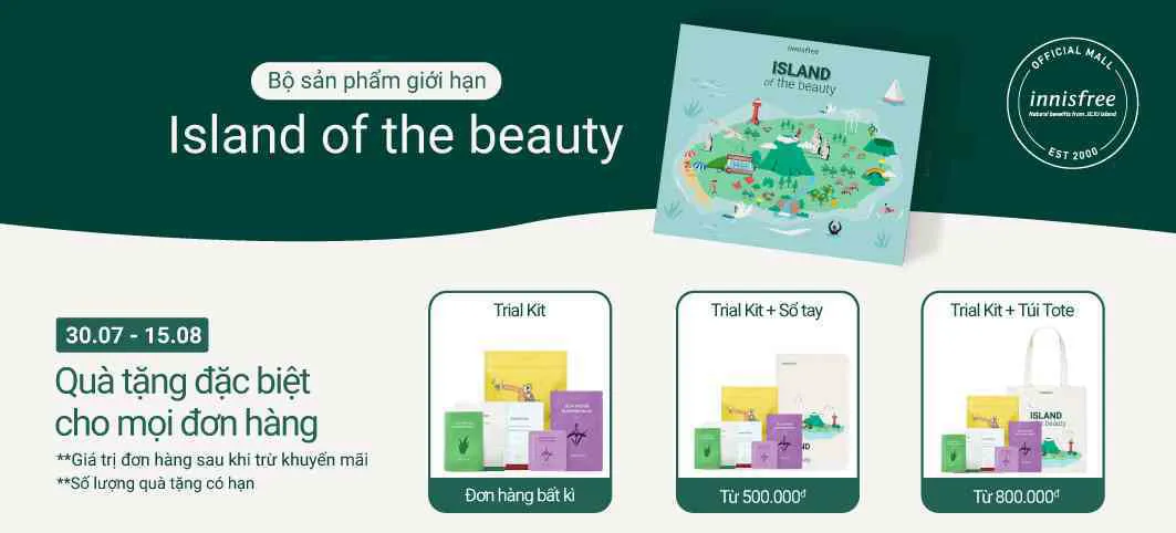 Khám Phá Bộ Dưỡng Da Innisfree Limited Box – Chỉ Có Ở Shopee