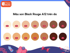 Khám phá son A12 Black Rouge là màu gì khiến giới làm đẹp đều chao đảo?