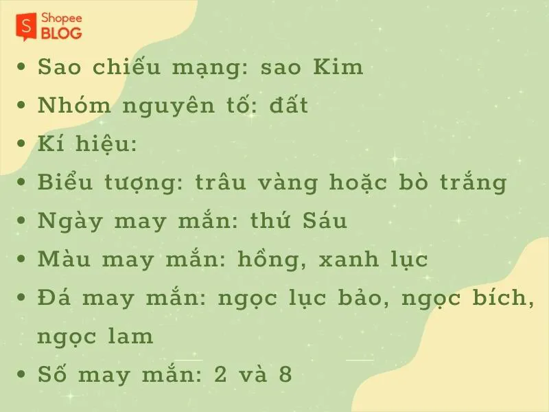 Kim Ngưu hợp với cung nào? Những điều ít ai biết về Kim Ngưu