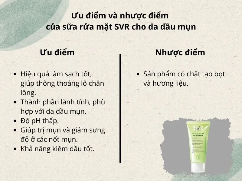 Mách bạn 6 loại sữa rửa mặt cho da dầu mụn hiệu quả