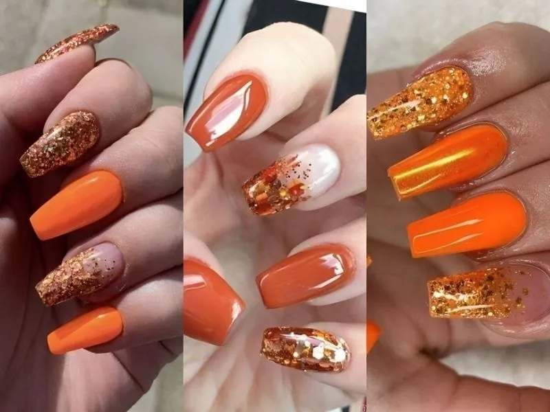 Mách nàng 20+ mẫu nail kim tuyến lấp lánh, đầy cuốn hút