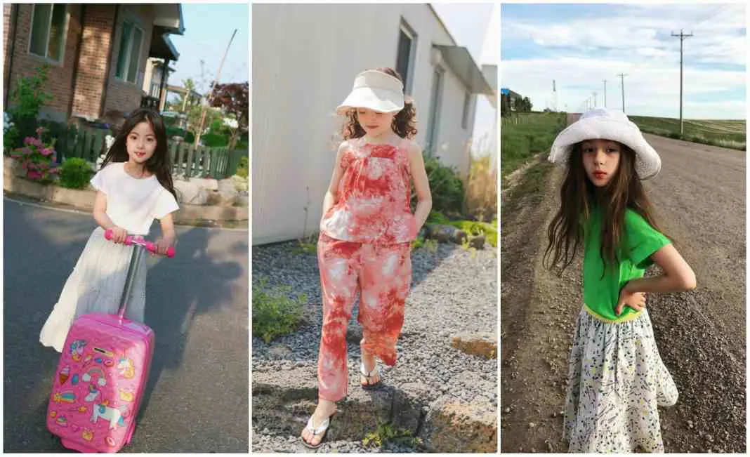 Những kiểu quần áo dễ thương cho bé gái thoải mái diện hè
