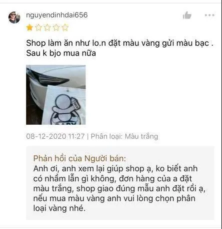 Những review khó đỡ của khách hàng trên Shopee