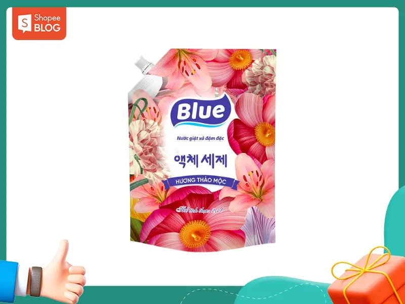 Nước giặt Blue mùi nào thơm nhất, giặt sạch nhất hiện nay?