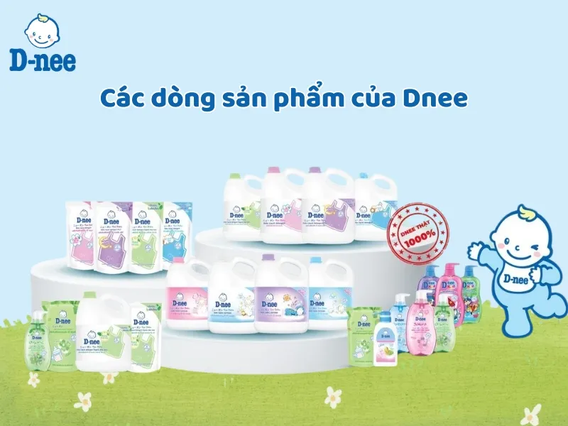 Nước giặt Dnee cho trẻ sơ sinh có tốt không? 5+ gợi ý cho bạn