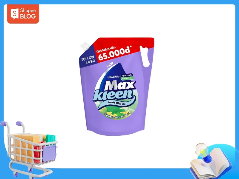 Nước giặt MaxKleen mùi nào thơm nhất? 5+ mùi hương bạn nên thử