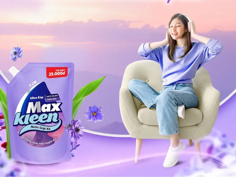 Nước giặt MaxKleen mùi nào thơm nhất? 5+ mùi hương bạn nên thử