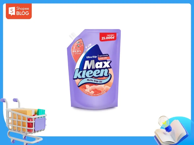 Nước giặt MaxKleen mùi nào thơm nhất? 5+ mùi hương bạn nên thử