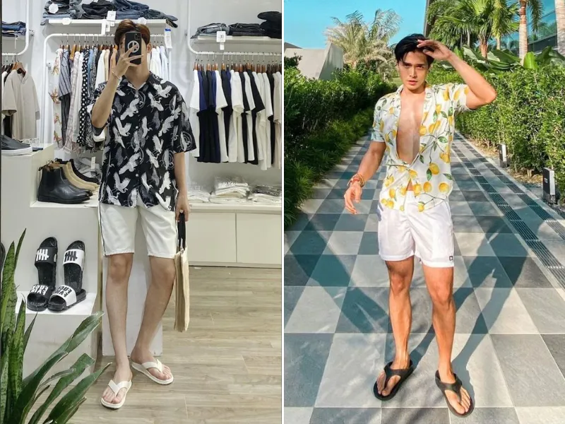 Quần trắng phối áo màu gì nam? 17+ outfit đẹp với quần trắng