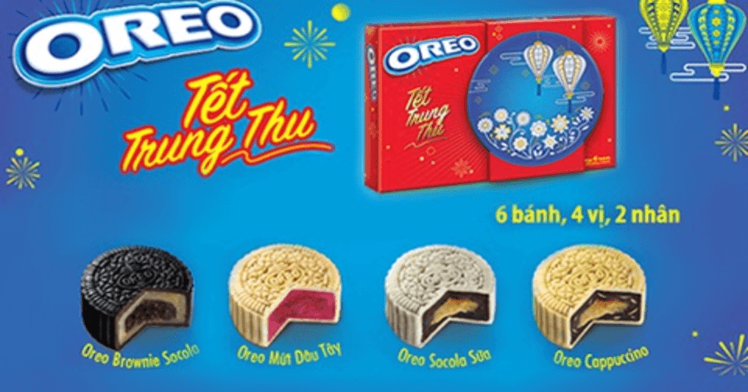 Review bánh trung thu Oreo phong cách Tây Âu mới nhất