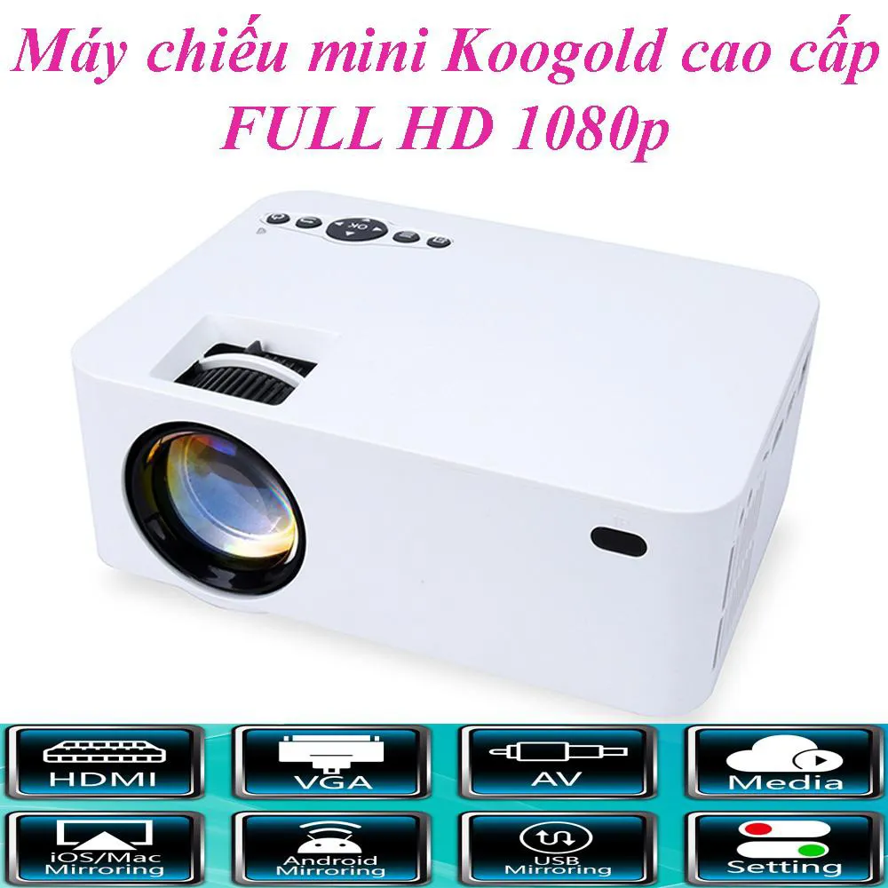 Review máy chiếu phim mini tại nhà tốt nhất hiện nay