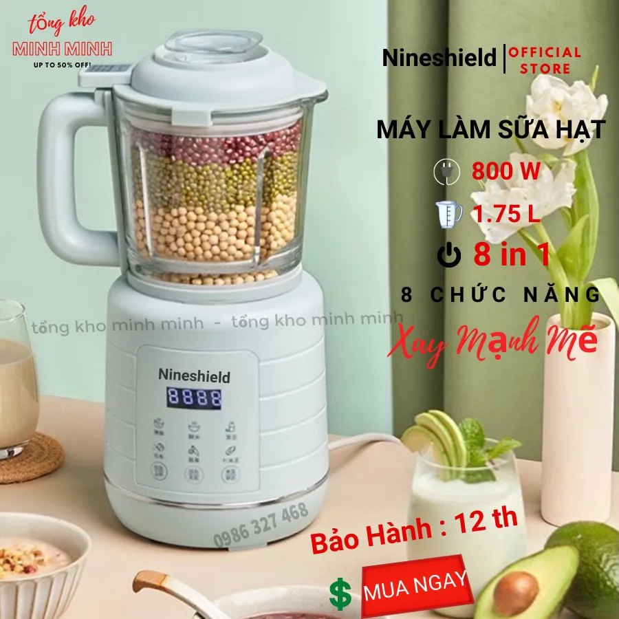 Review máy làm sữa hạt Ranbem 735h đáng mua không?