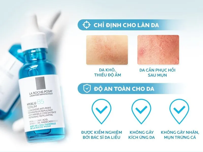 Review serum B5 La Roche-Posay cho da cần phục hồi