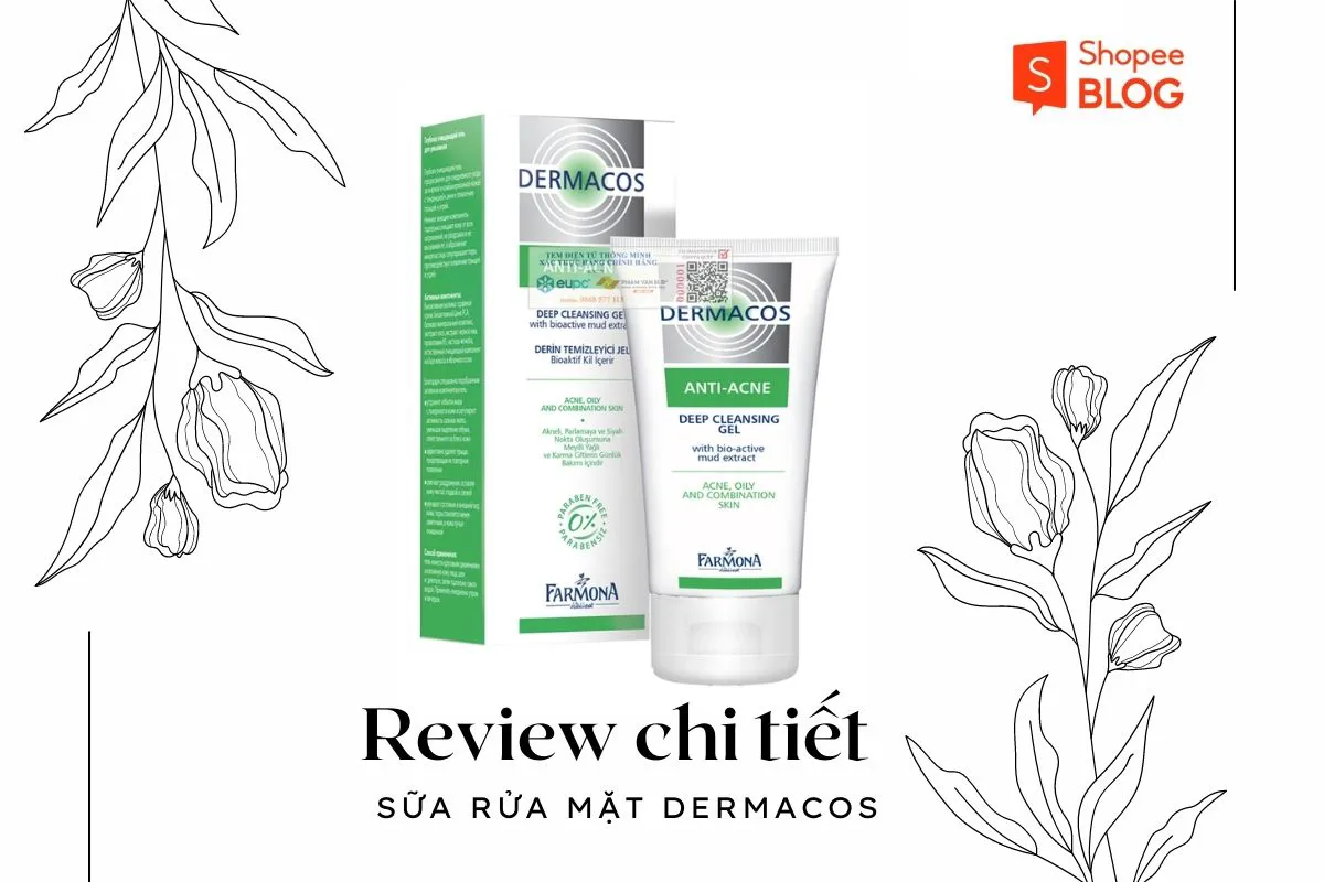 Review sữa rửa mặt Dermacos có thực sự làm sạch da hiệu quả?