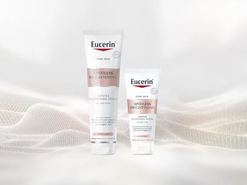 Review sữa rửa mặt Eucerin qua 5 dòng nổi bật của hãng