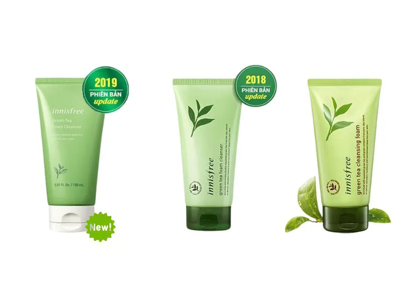 Review sữa rửa mặt Innisfree trà xanh Green Tea Foam Cleaner