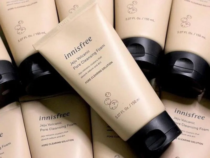 Review sữa rửa mặt innisfree tro núi lửa – Da dầu có nên dùng?