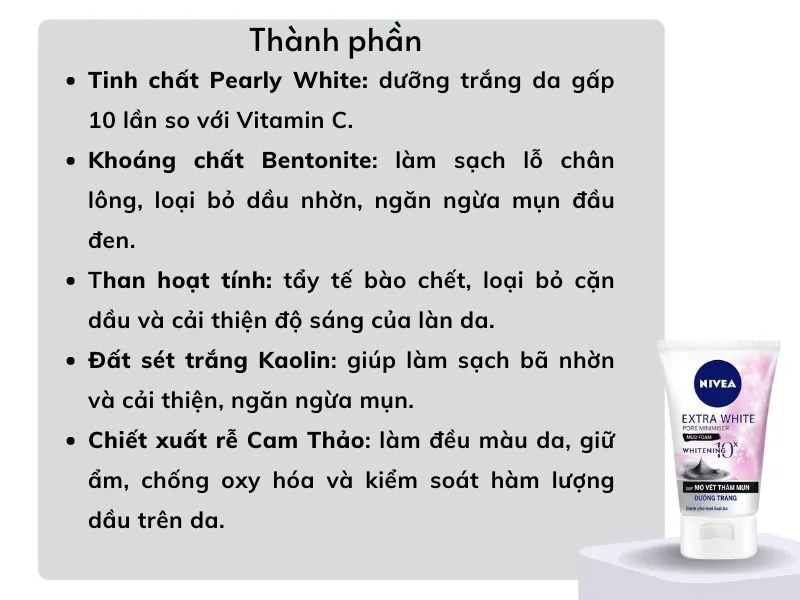 Review sữa rửa mặt Nivea có tốt không?