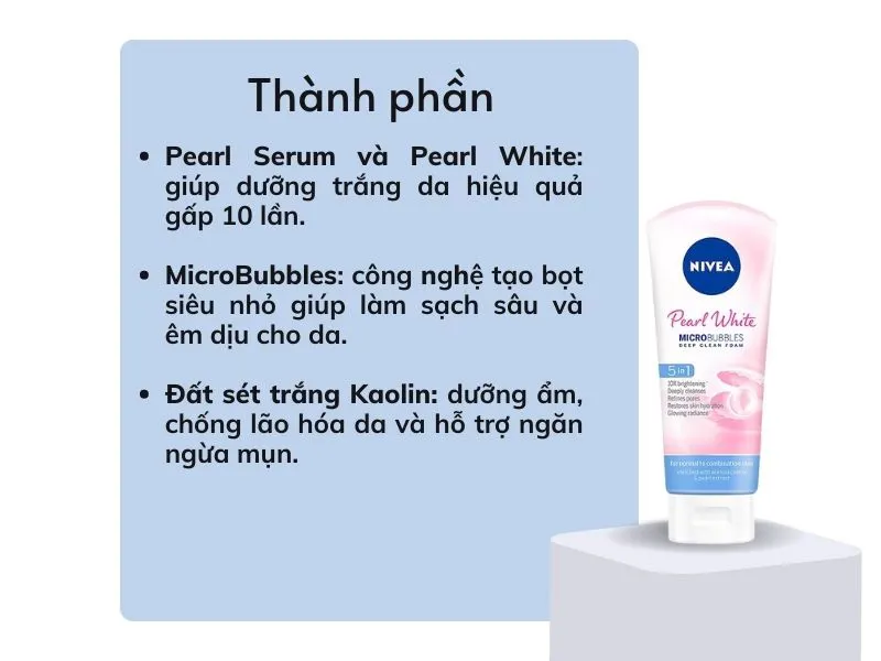 Review sữa rửa mặt Nivea có tốt không?