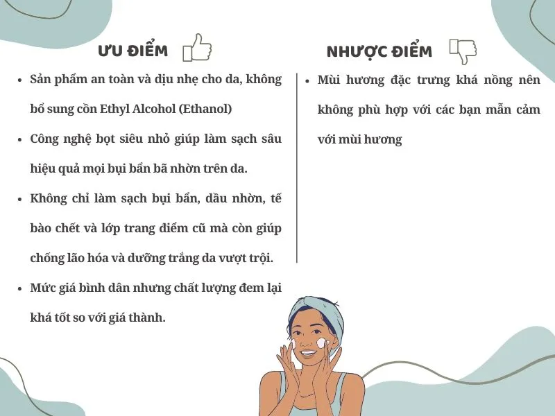 Review sữa rửa mặt Nivea có tốt không?