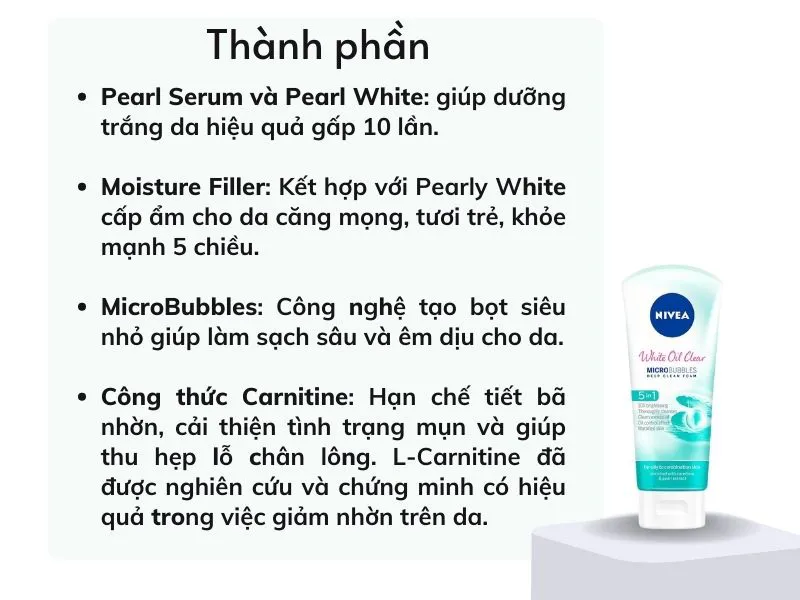 Review sữa rửa mặt Nivea có tốt không?